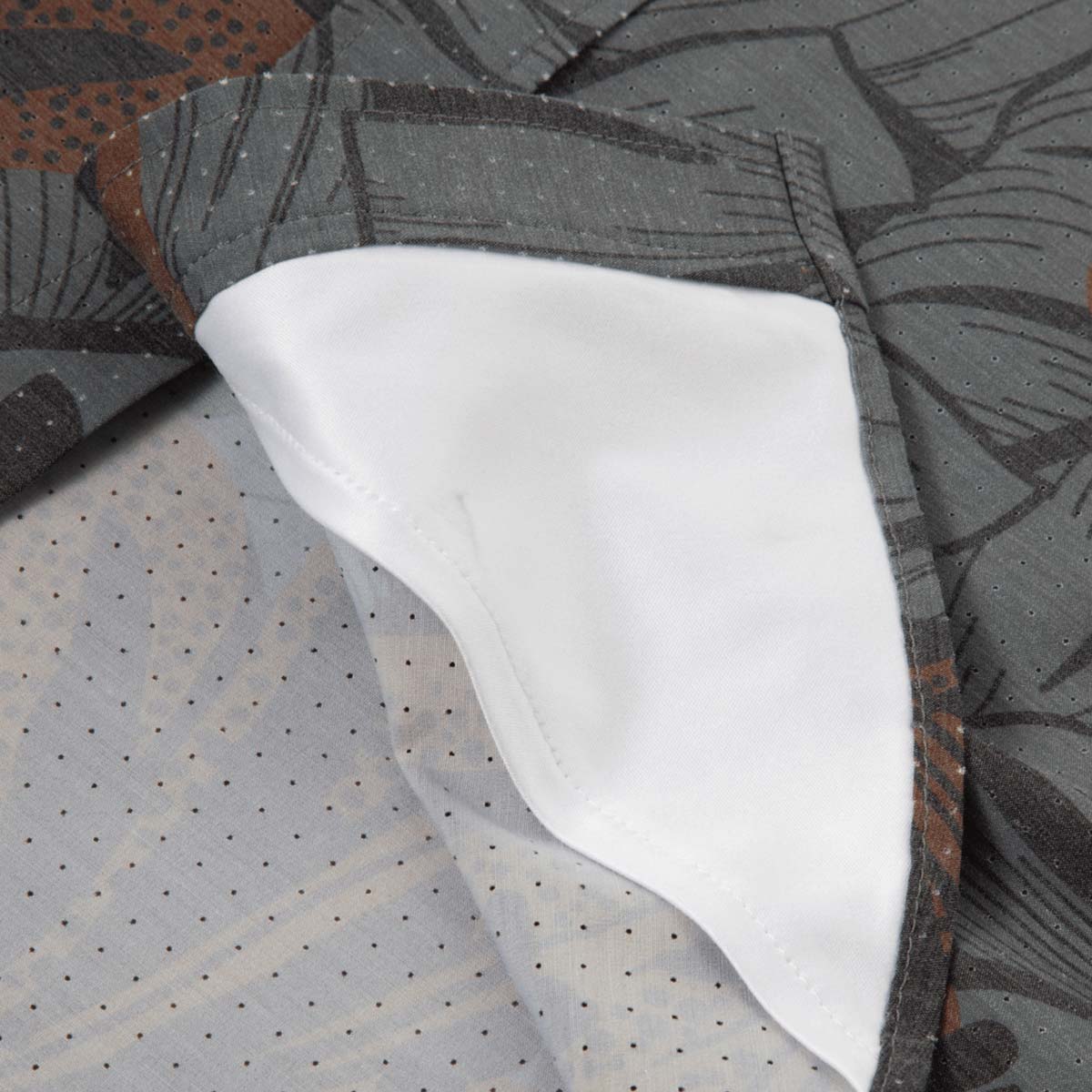 Krekls Dark Seas Webster Woven S/S –  ogļu pelēks