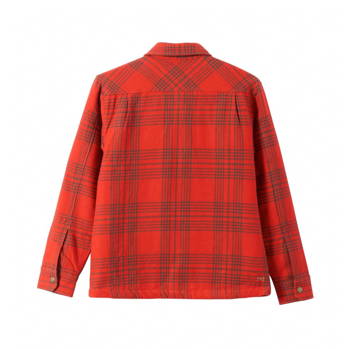 Flaneļa jaka ar oderi Dark Seas Zilker Woven Jacket – sarkana