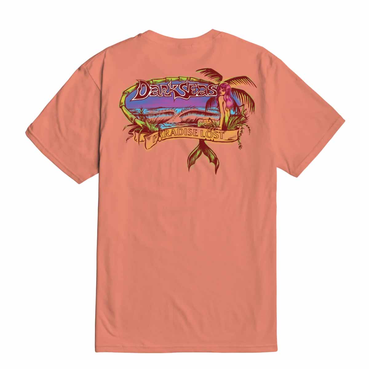 Dark Seas Paradise Lost Premium S/S Tee – Coral