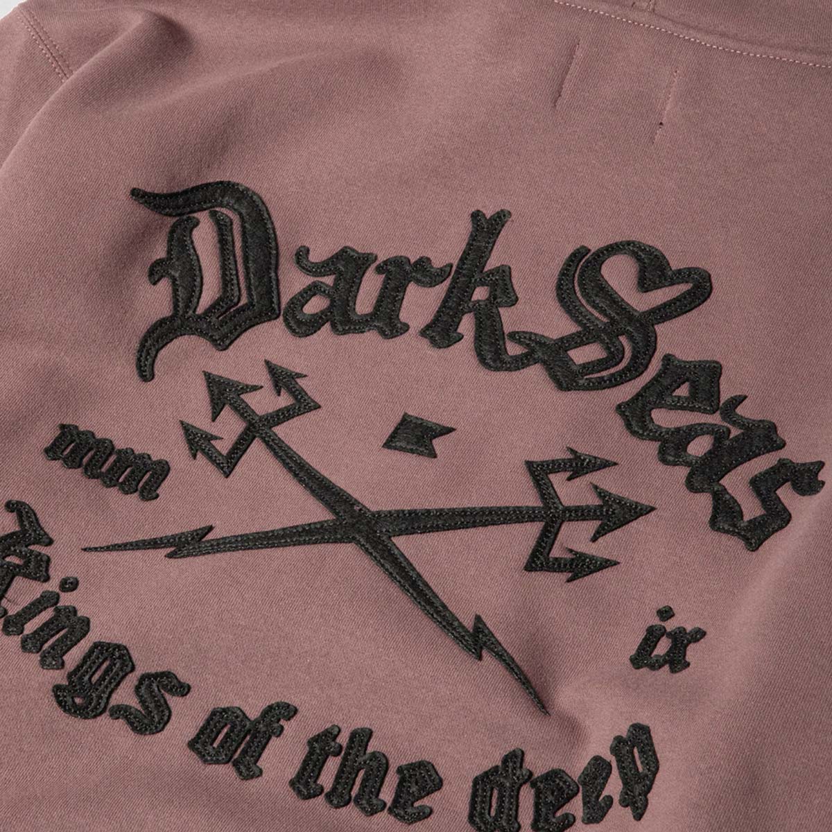 Dark Seas Lance Heavy Weight Fleece hūdijs – Plūmju lillā