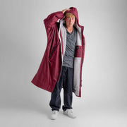 Pončo mētelis / jaka Dryrobe Advance Changing Robe - Burgundy Grey