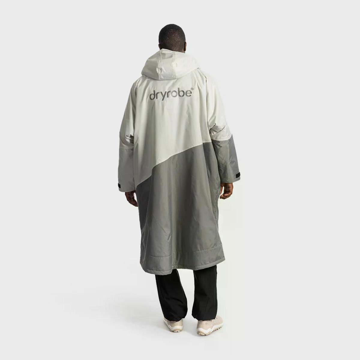 Pončo mētelis / jaka Dryrobe Advance Changing Robe - Stone pelēks