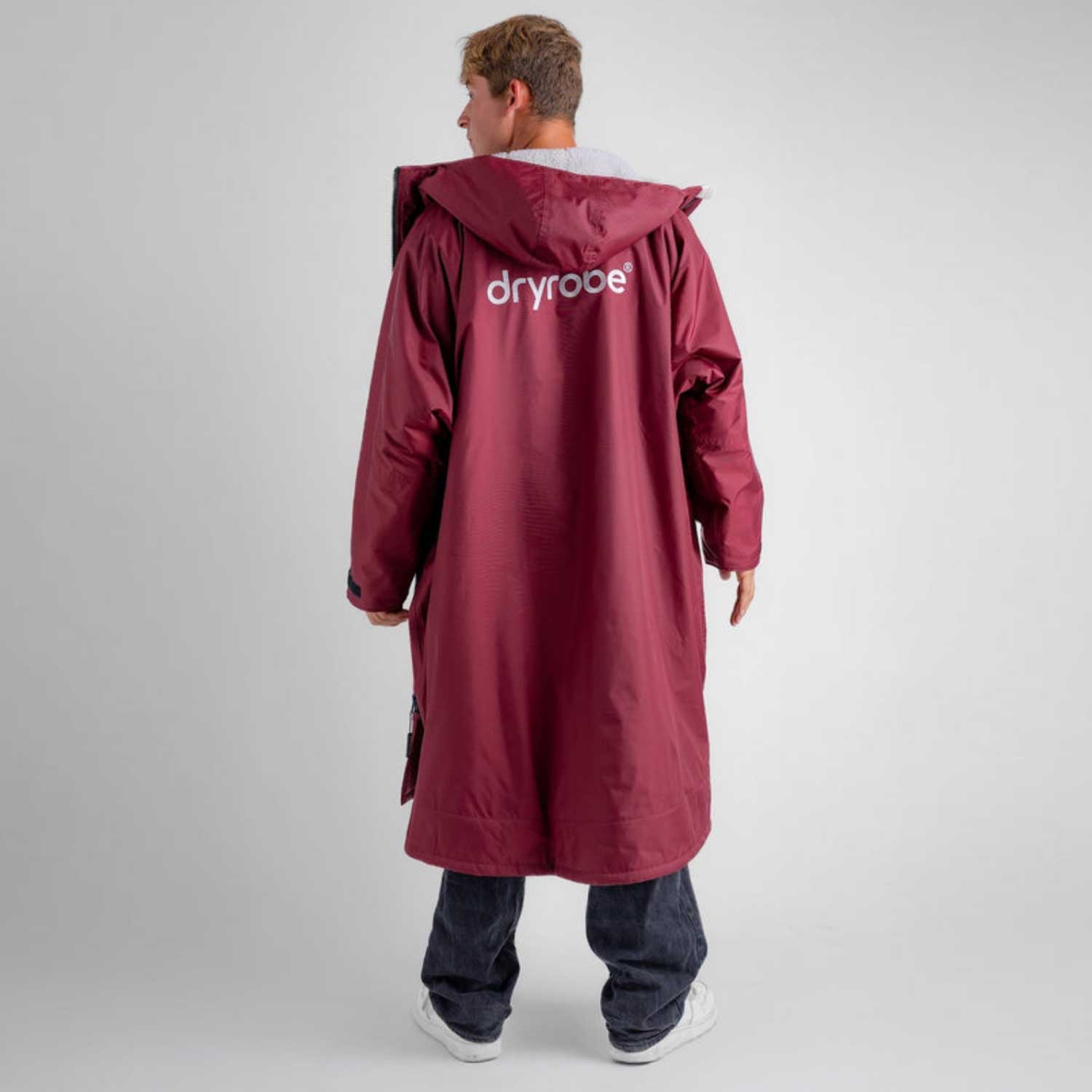 Pončo mētelis / jaka Dryrobe Advance Changing Robe - Burgundy Grey