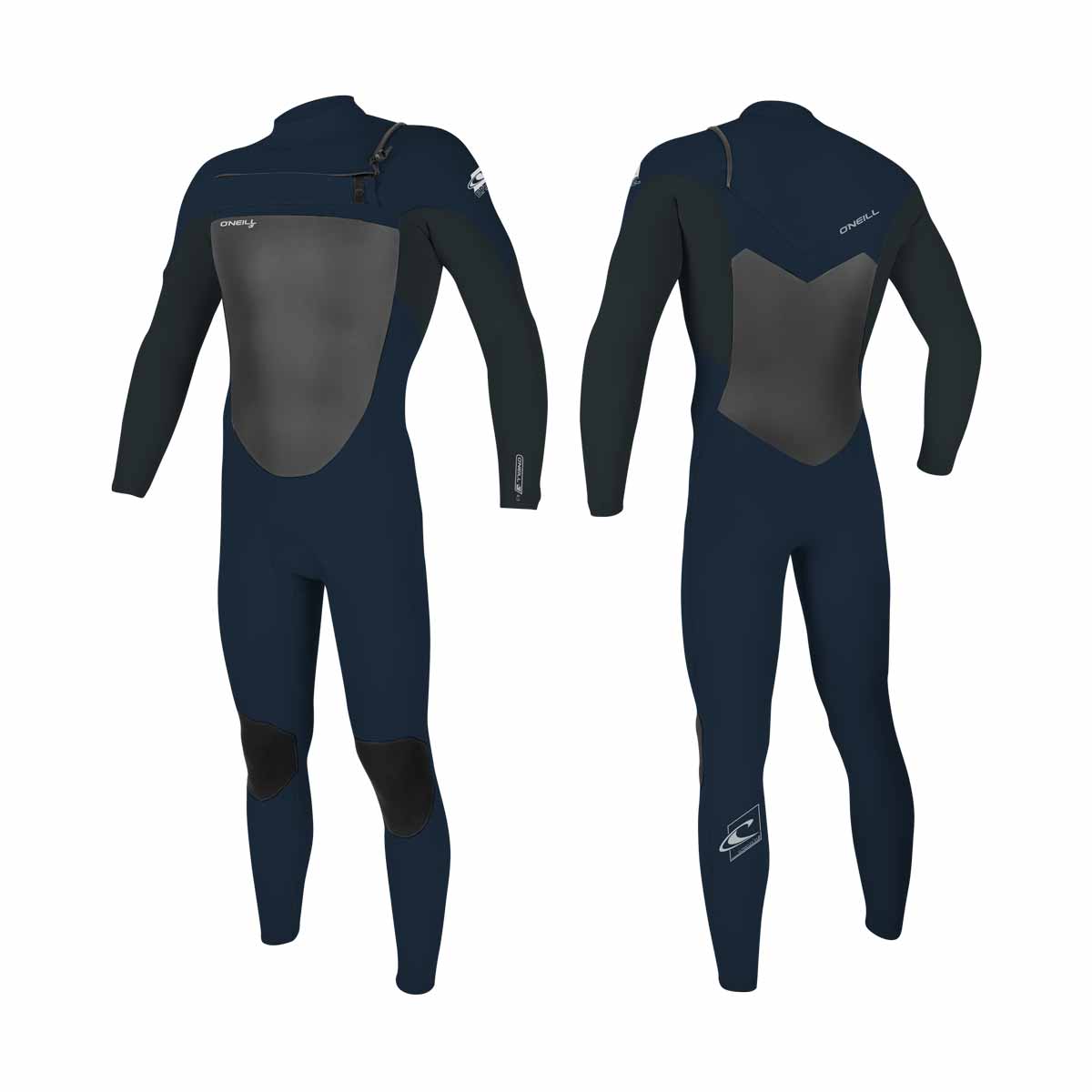 O'Neill Epic 5/4 mm Chest Zip Full Wetsuit – Abyss/Gun Metal HH5