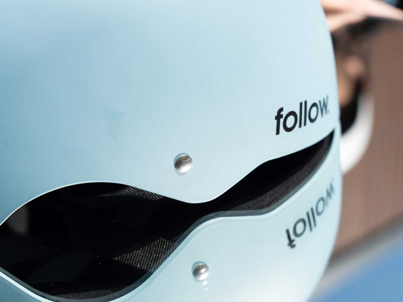 Follow Safety First Helmet – Ocean Blue