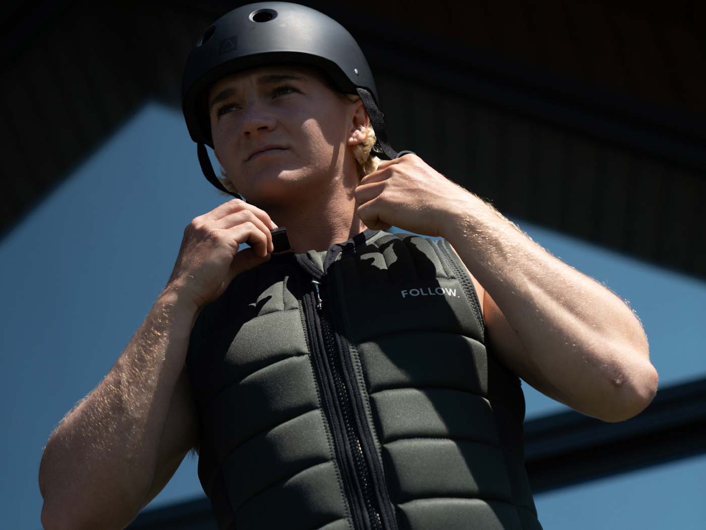 Mens Impact Vest Follow Total – Olive