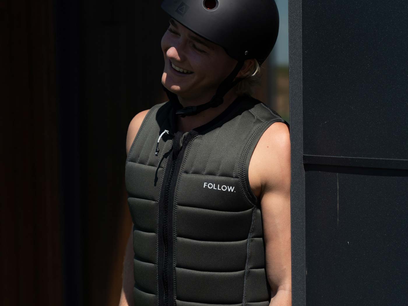 Mens Impact Vest Follow Total – Olive