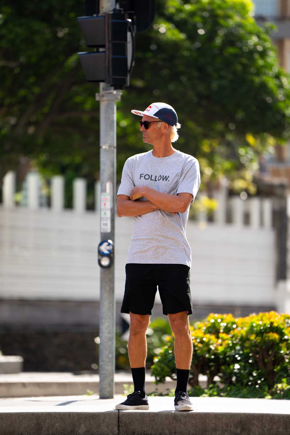 Follow Summer Chino Shorts – Black