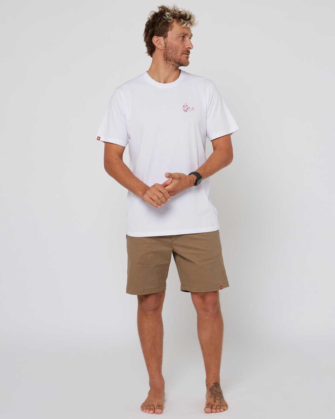 Follow Summer Chino Shorts – Khaki