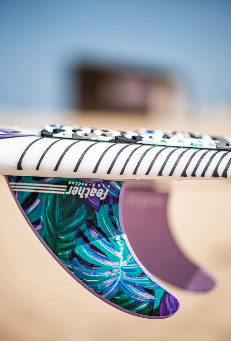 Feather Fins Maud Le Car Athlete Series Click Tab – Thruster 3 fins