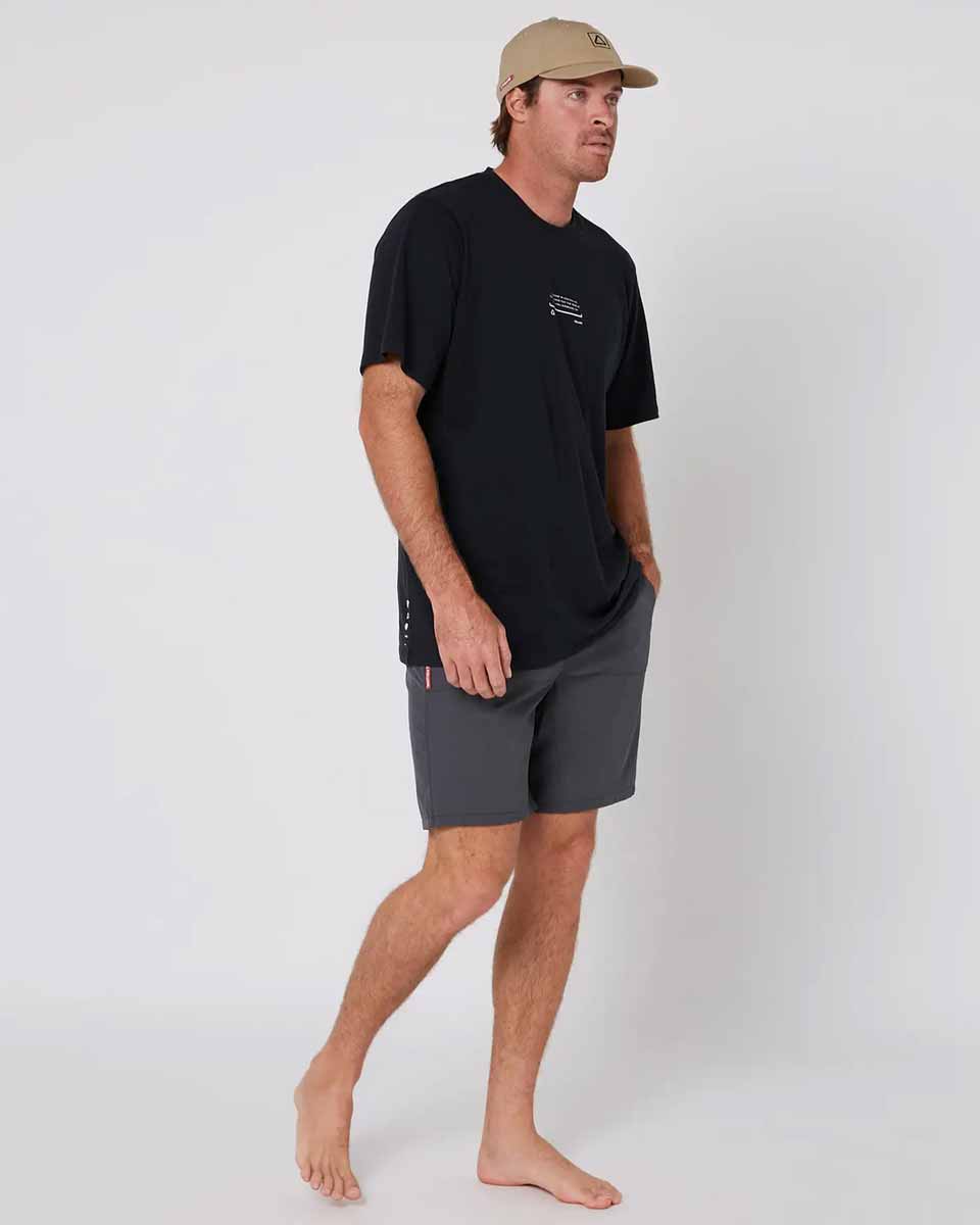 Follow All Day Shorts – Stone