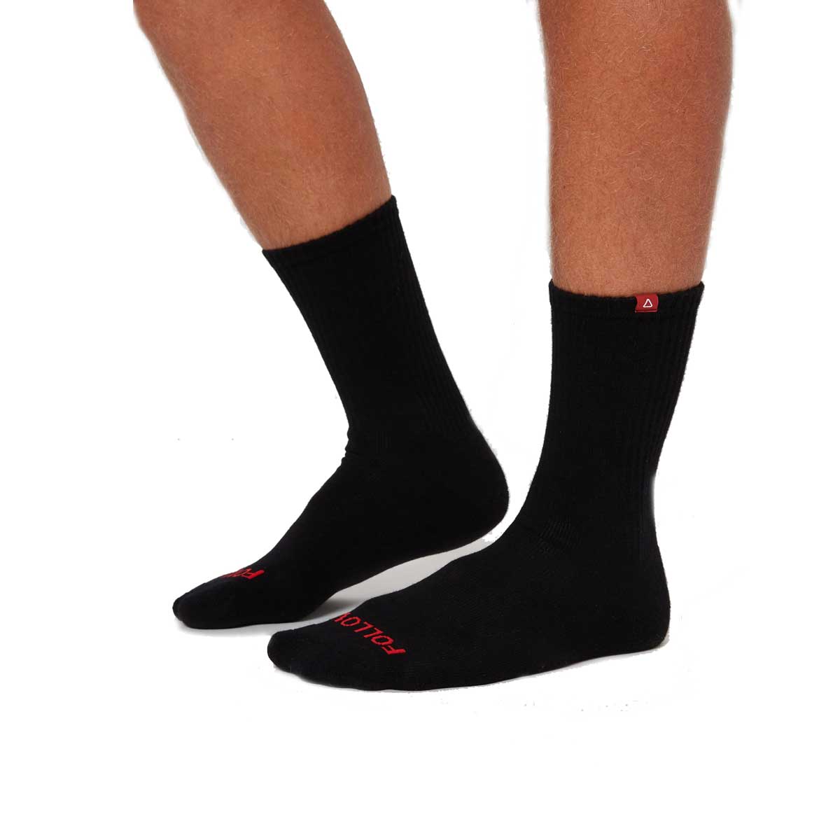Follow All Day Socks – Black