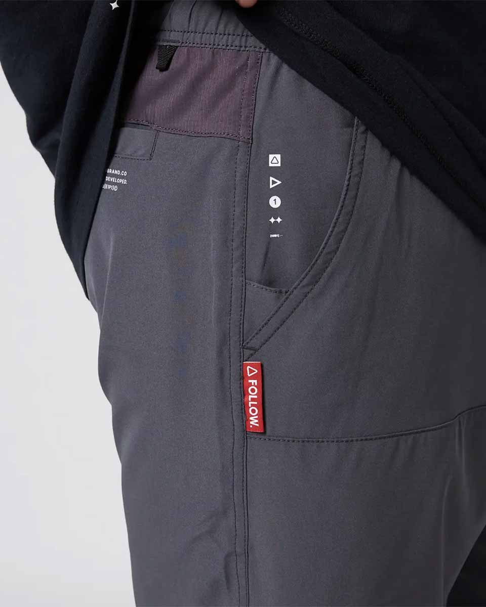 Follow All Day Shorts – Stone