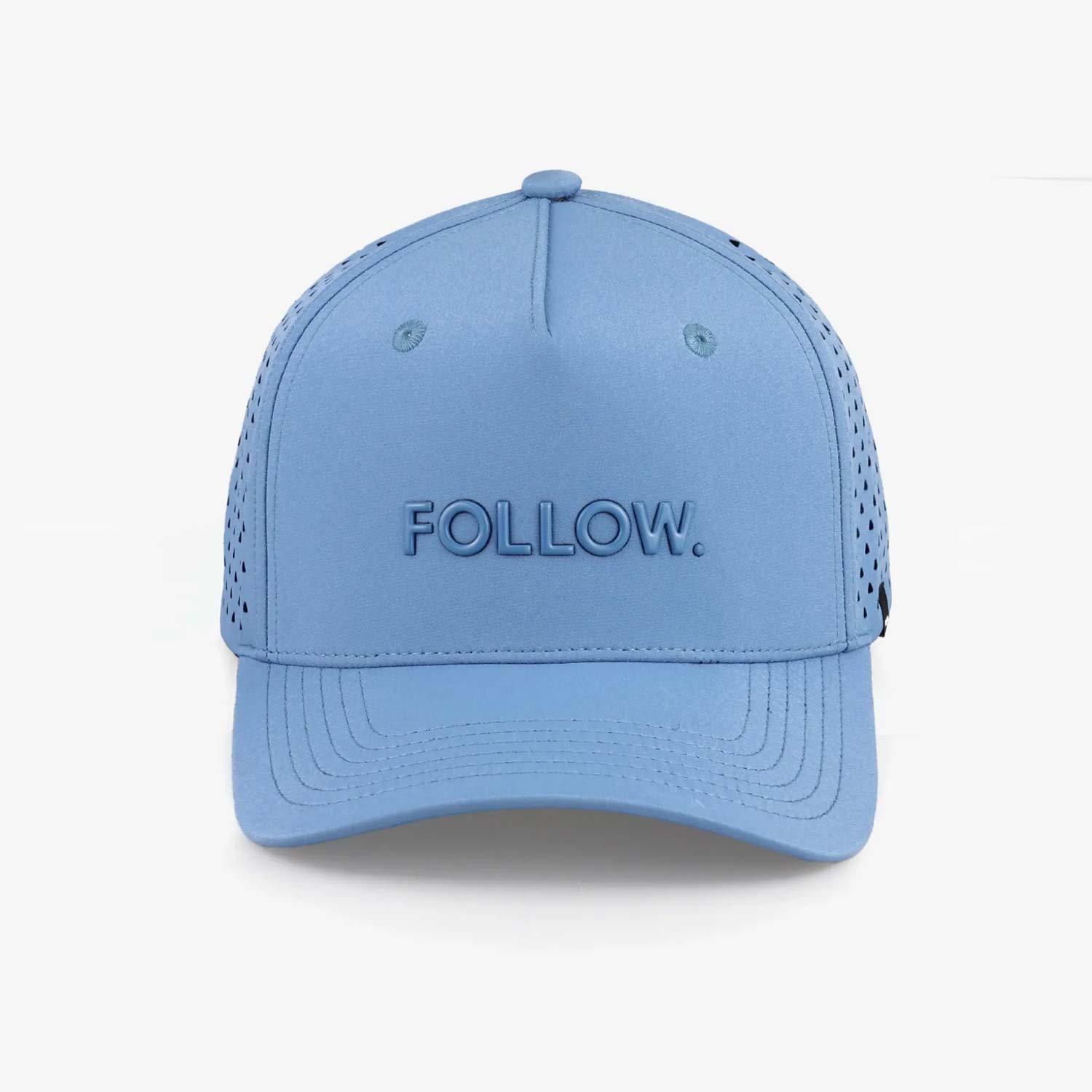 Cepure Follow Curved All Day Cap – Slate pelēkzila