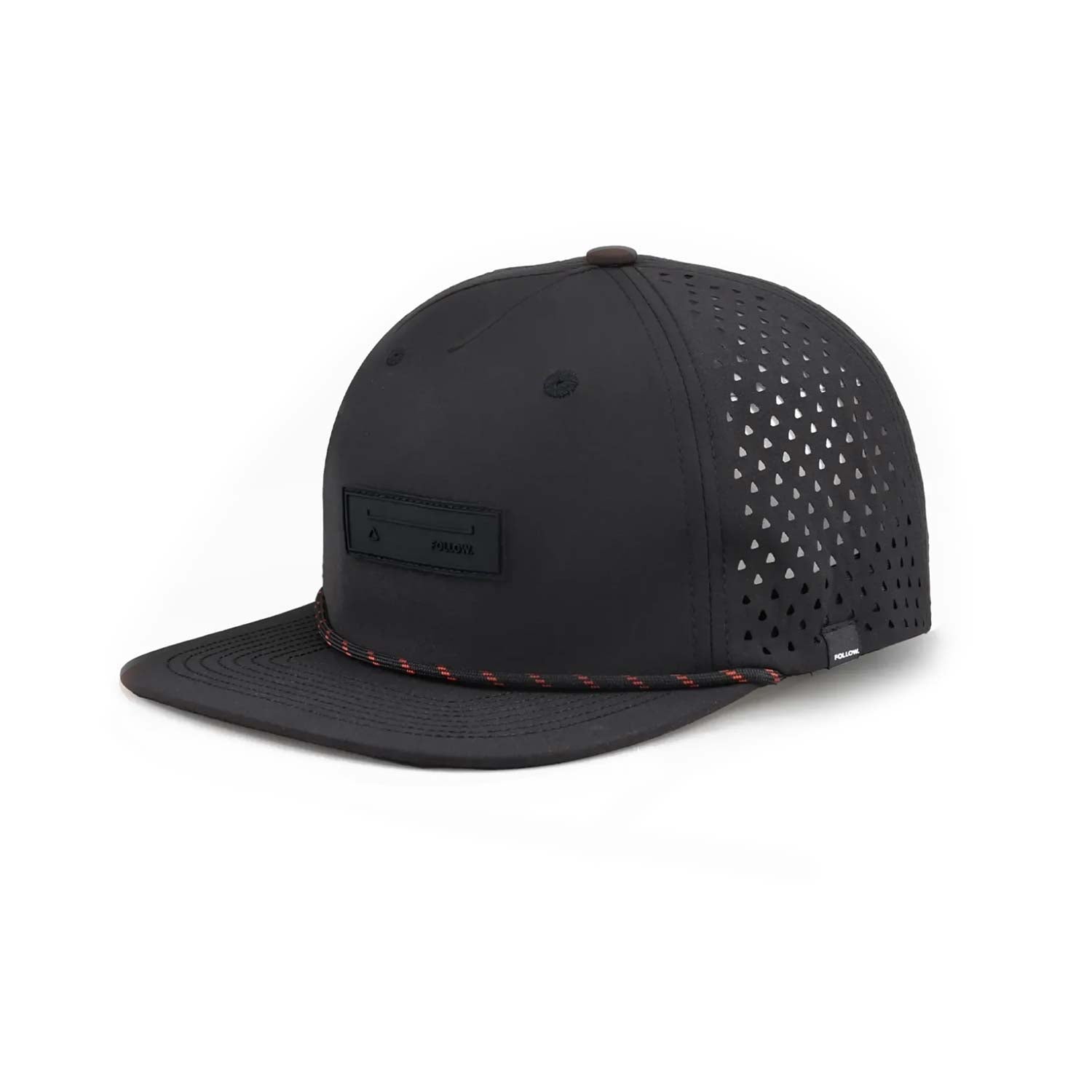 Cepure Follow Captain Flat Cap – melna