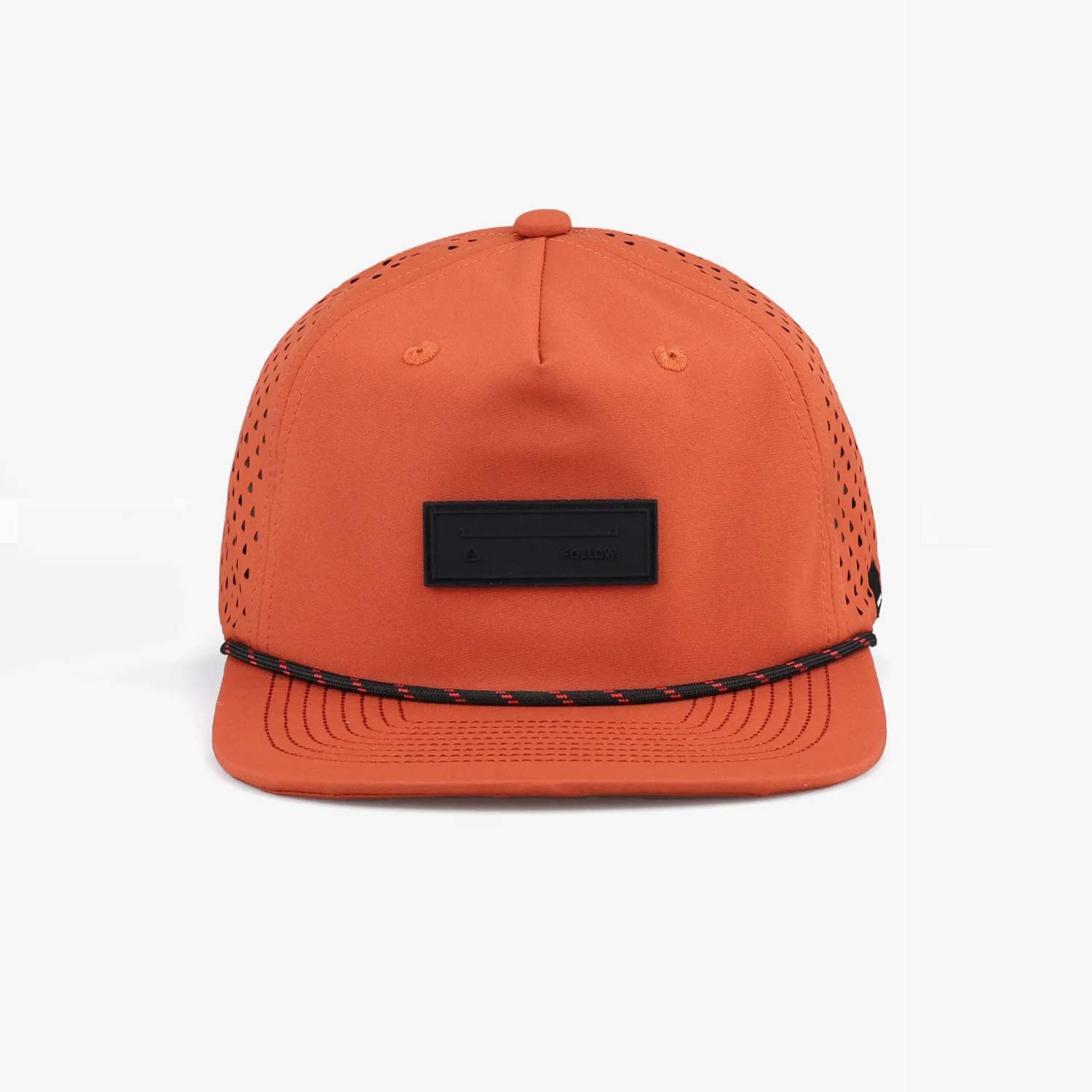 Cepure Follow Captain Flat Cap – sarkana