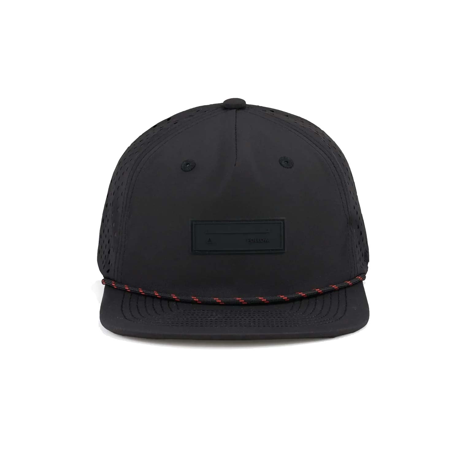 Cepure Follow Captain Flat Cap – melna