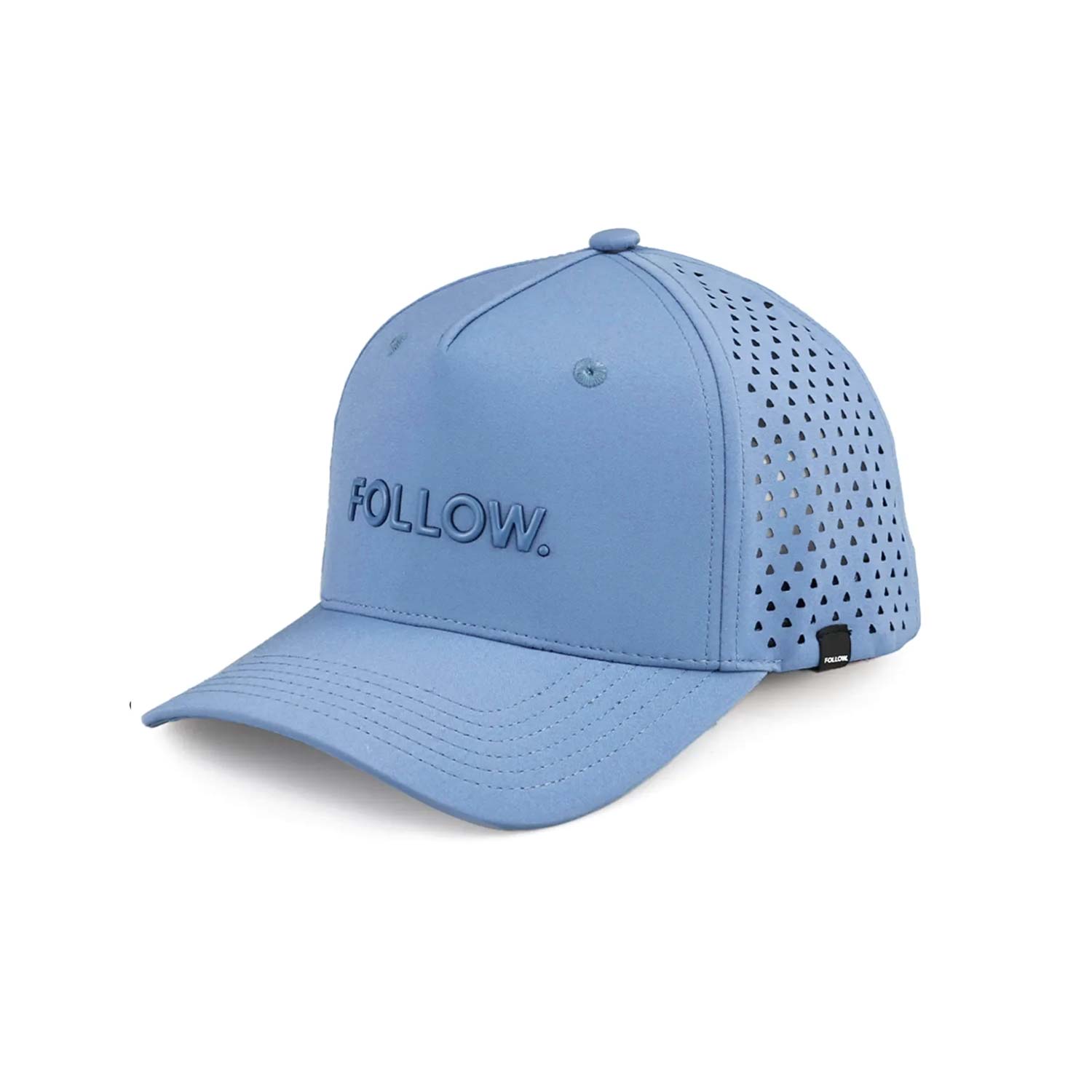Cepure Follow Curved All Day Cap – Slate pelēkzila