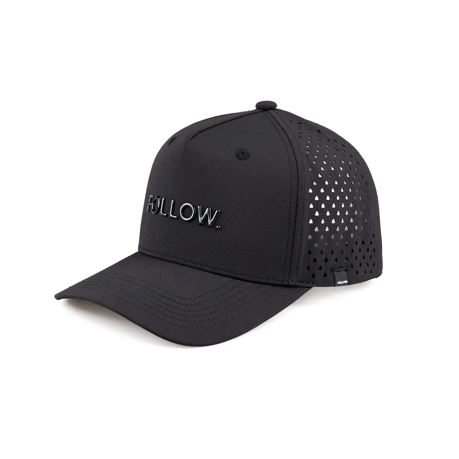 Cepure Follow Curved All Day Cap – melna