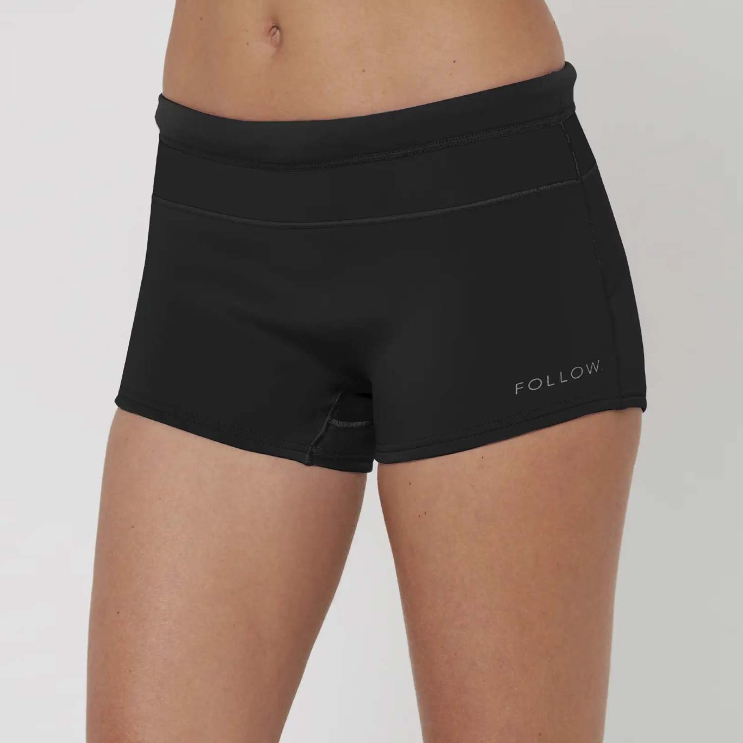 Follow Ladies Wetsuit neoprēna šorti sievietēm – melni
