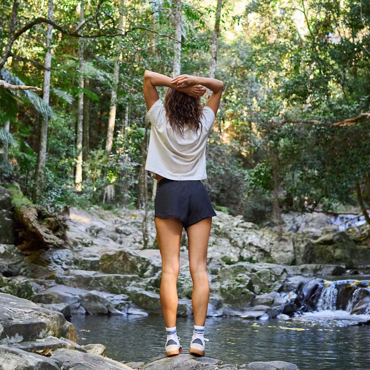 Sieviešu šorti Follow Ladies Odessa Board Shorts - melni
