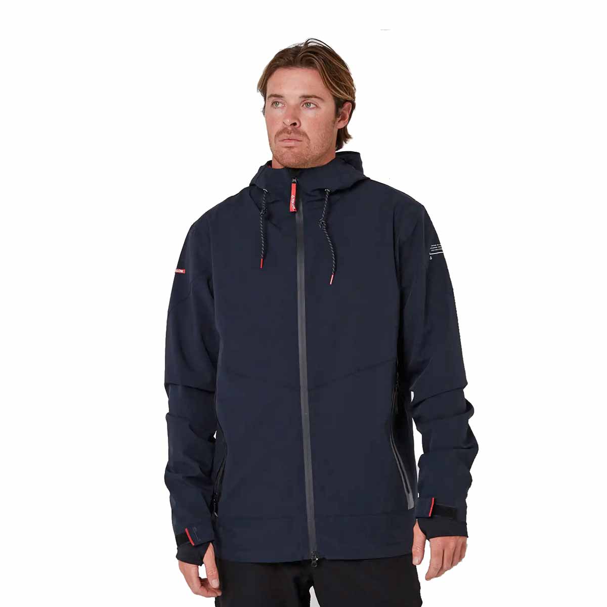 Follow Outer Spray Zip-Through Jacket - Black
