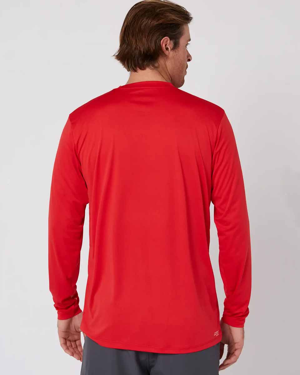 Follow Sun Tee L/S – Dirty Red