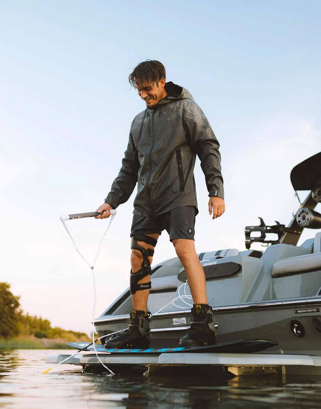 Follow Layer 3.11 Outer Spray Twelker Jacket - Charcoal