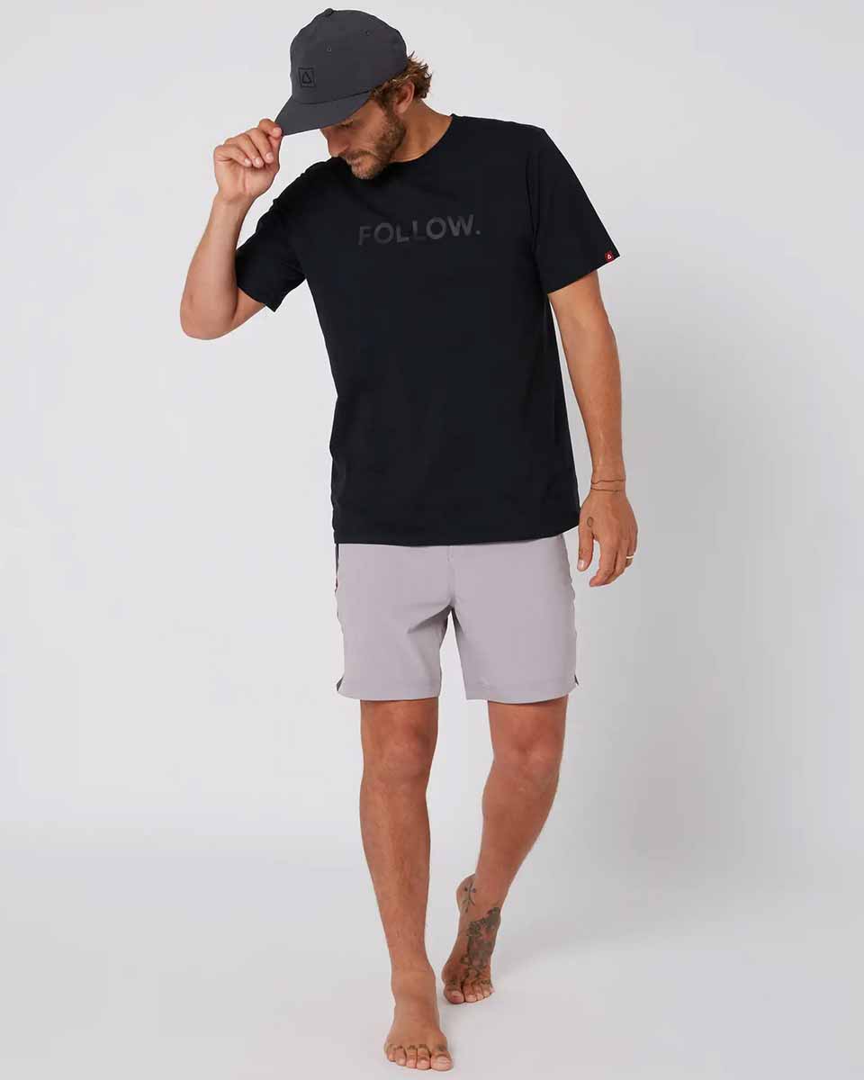 Follow Water Boardie – Gray