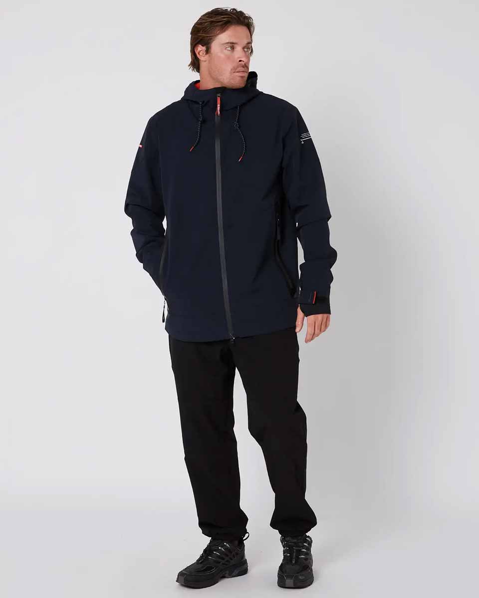 Follow Outer Spray Zip-Through Jacket - Black