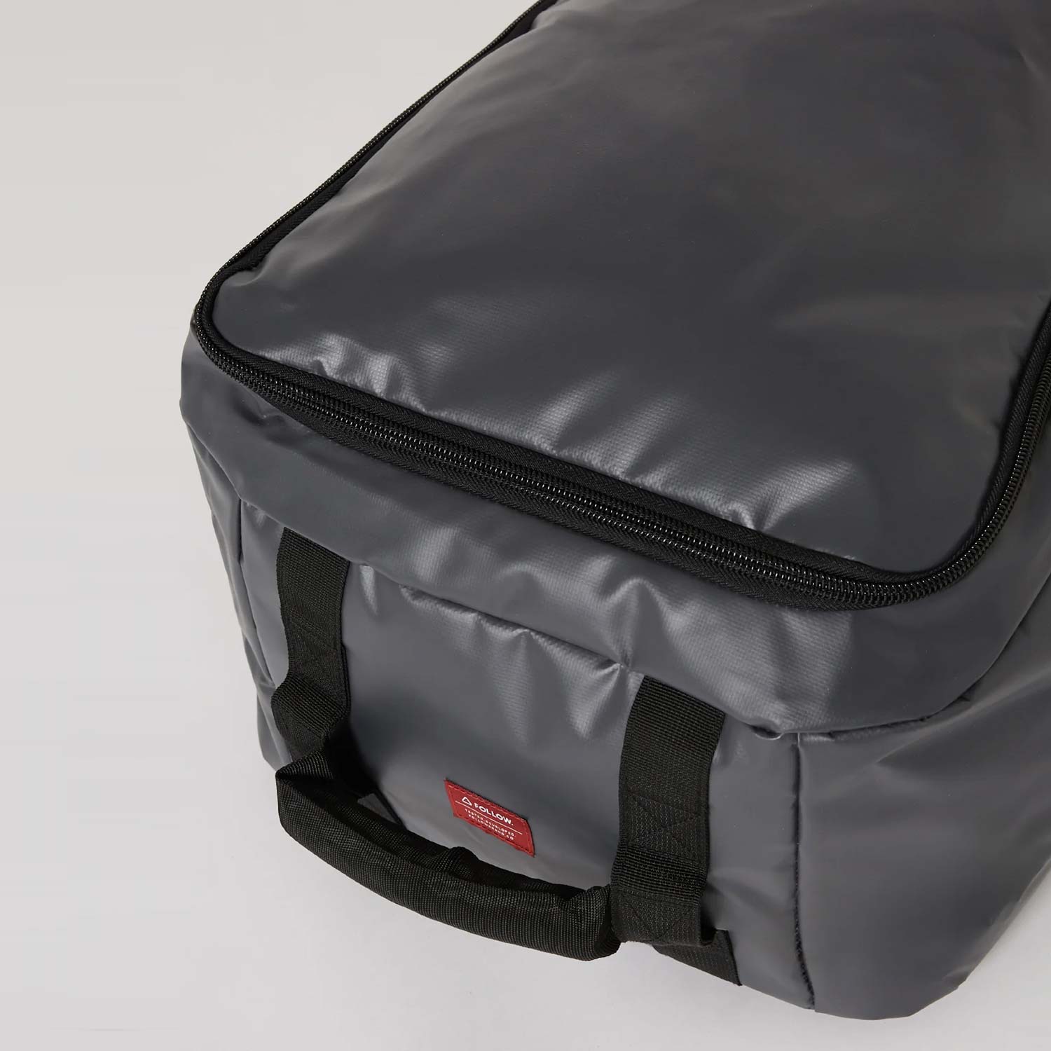 Ceļojuma dēļu soma ar riteņiem Follow Life Board Travel Bag – gaiši pelēka