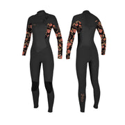 O'Neill Girls Epic CZ full 5/4 mm Wetsuit – Black/Flo GF5