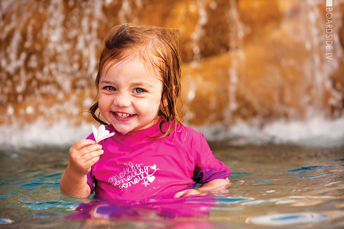 O'Neill Toddler Skins Rash Tee bērnu likra – dzeltena