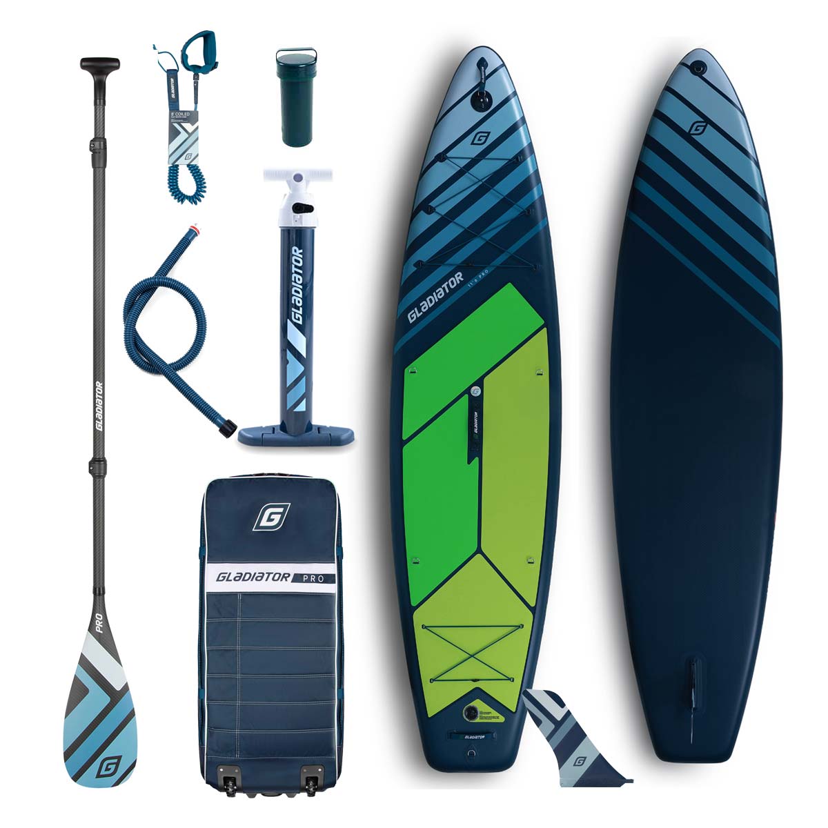 Piepūšamais SUP dēlis Gladiator PRO 11.6 – 330L