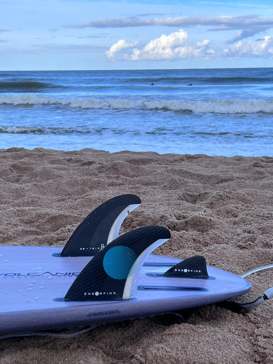 Endorfins Slater KS Twin + 2 Fin Single Tab 4 Fin Set