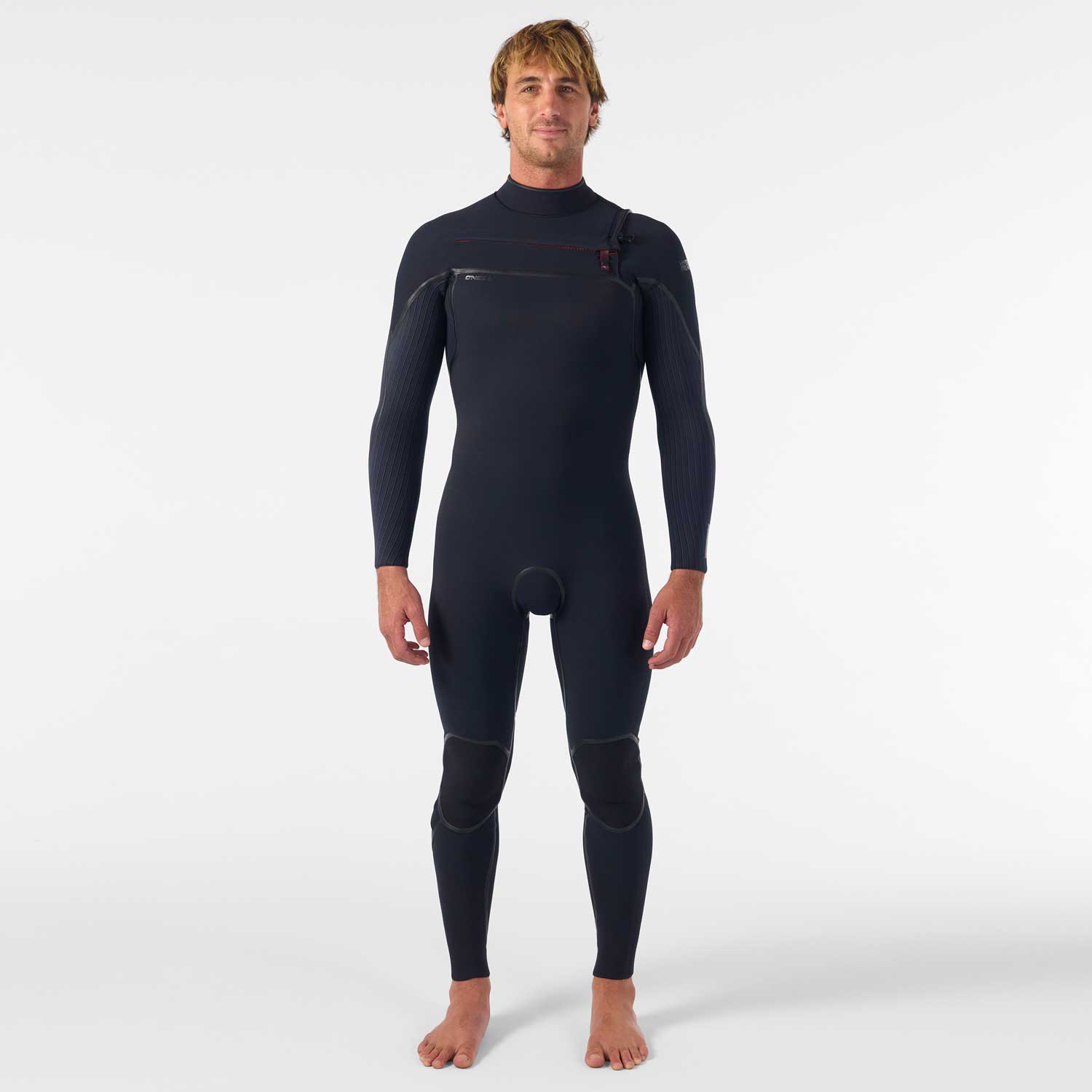 O'Neill Hyperfreak Fire 5/4+ mm Chest Zip hidrotērps – Melns A00