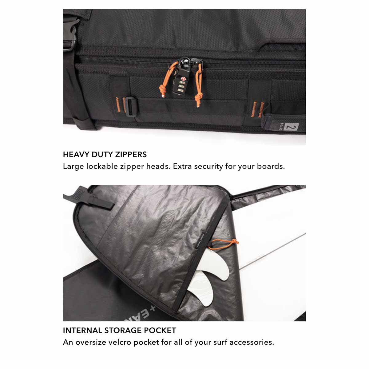 Ocean & Earth Double Coffin Hypa Fish Surfboard Travel Bag – 6’0-8’0