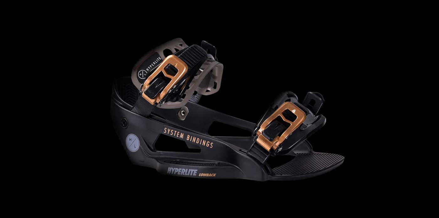 Hyperlite System Lowback Bindings – Graphite