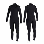 O'Neill WMS Epic Chest Zip Full 4/3 mm Wetsuit – Black A00