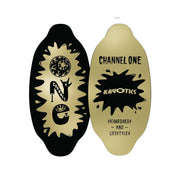 Skimborda dēlis Kayotics Channel One Skimboard Black Sand – 100cm
