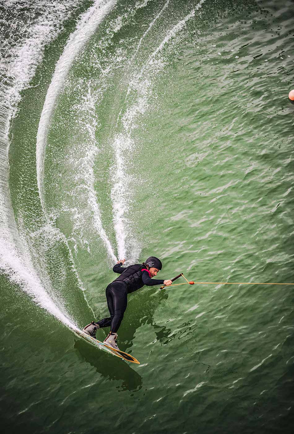 O'Neill HyperFreak Comp 4/3 mm Zipless Full Wetsuit – Black/Bloodshot E99