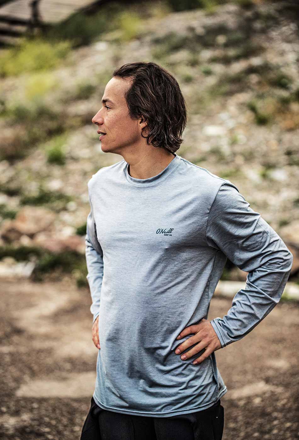 O'Neill Blueprint SS Sun Shirt  – Fog Blue 262