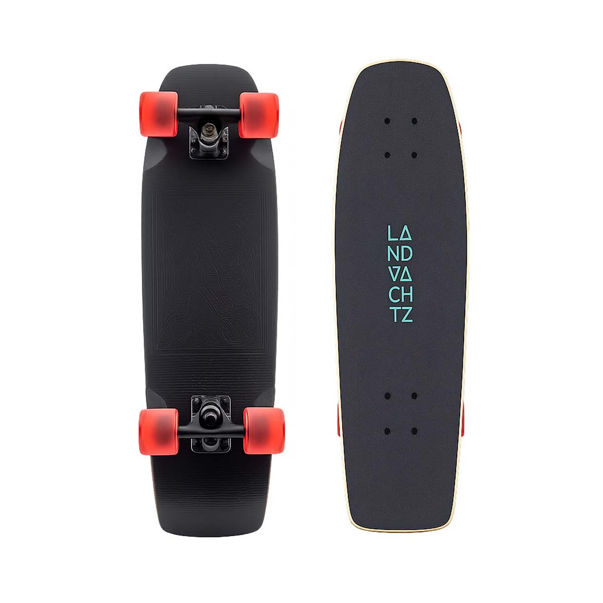 Landyachtz Dinghy 28.5" Coffin Stealth Card Cruiser skrituļdēlis - 73 cm