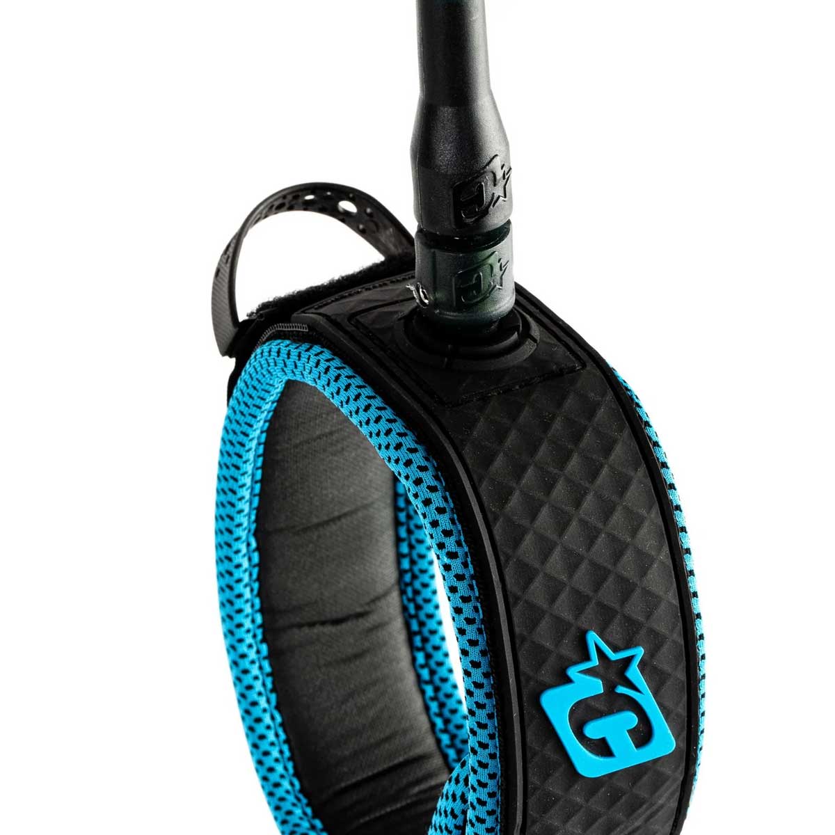Creatures Reliance Longboard Knee 9ft Leash – Cyan