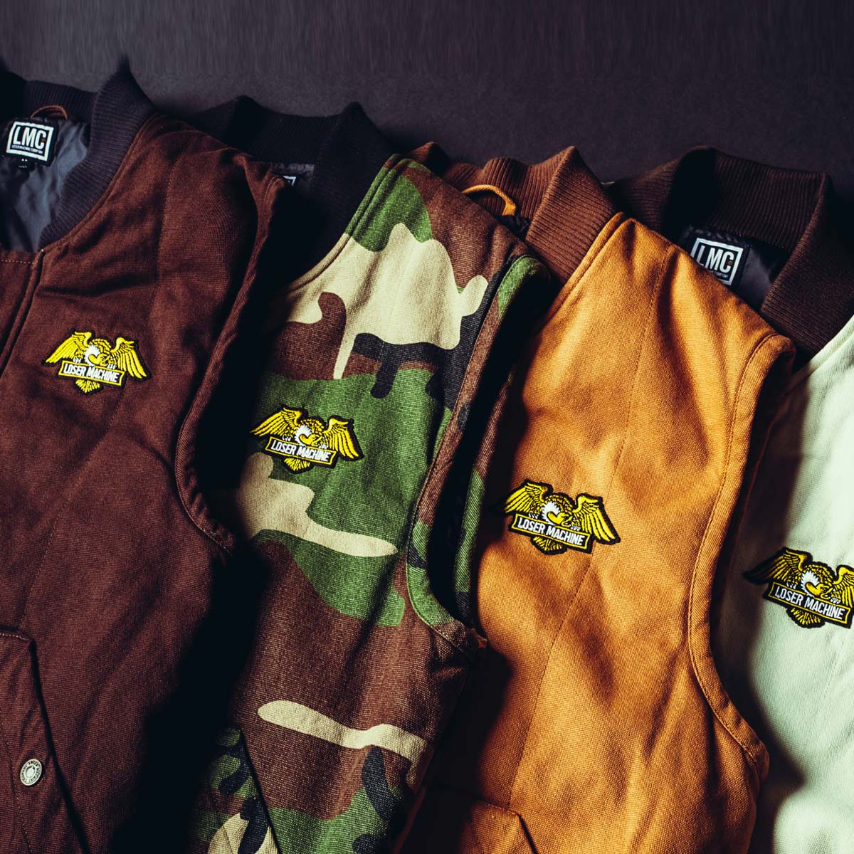 Bieza auduma veste Loser Machine Condor II – brūna
