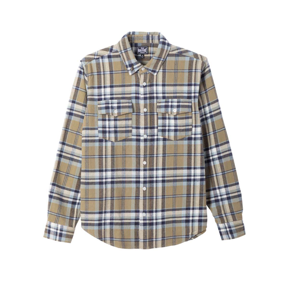 Flaneļa krekls Loser Machine Yucca W/O Print Woven Shirt – Aloe