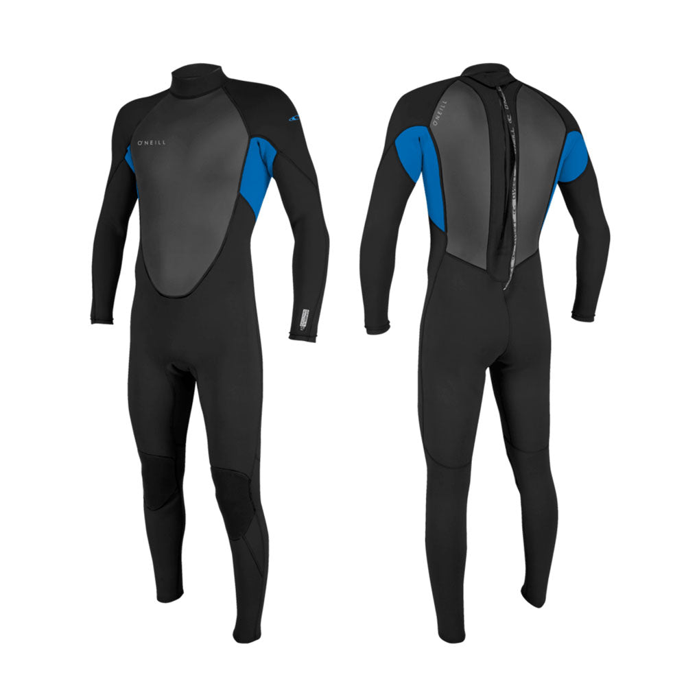 Hidrotērps O'Neill Reactor-2 3/2 Back Zip Full – Zils EJ7
