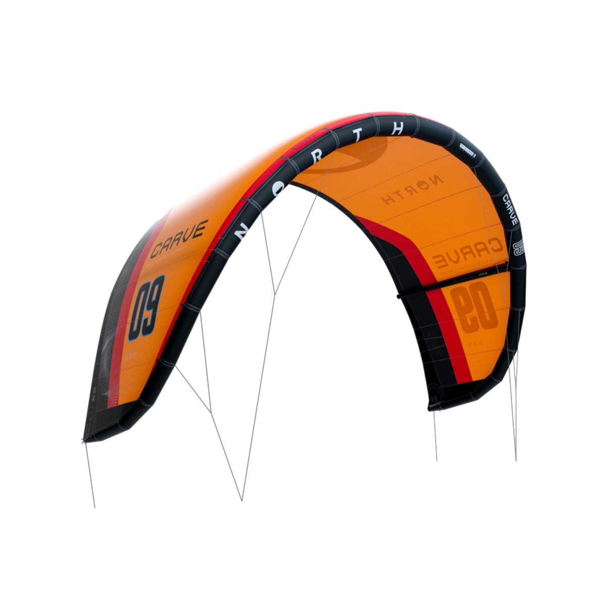 North Kiteboarding Carve pūķis