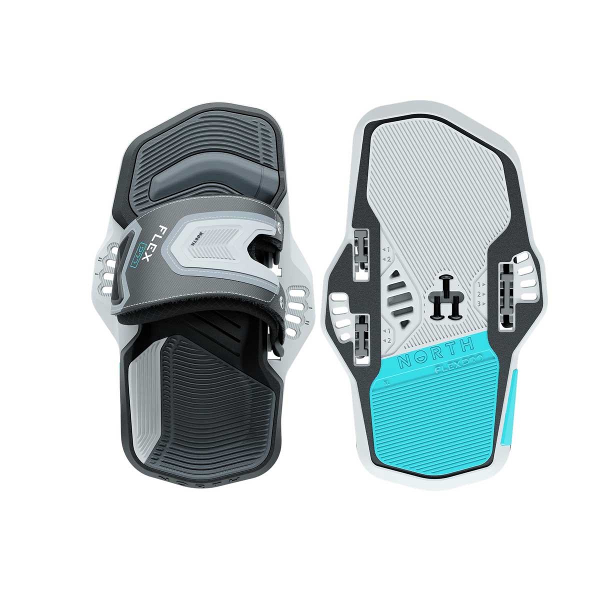 North Kiteboarding Flex Pro Twintip stiprinājumi