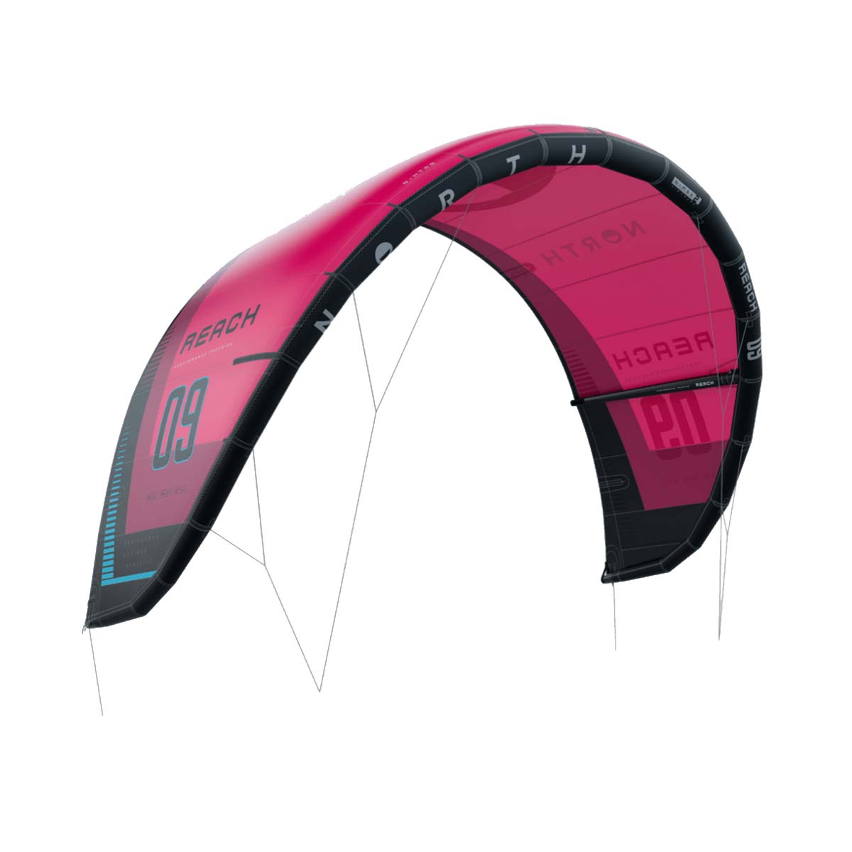 North Kiteboarding Reach pūķis